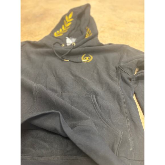 Champion x Muhammad Ali Black Gold Laurel Hoodie – Limited Edition Streetwear - Picture 8 of 14